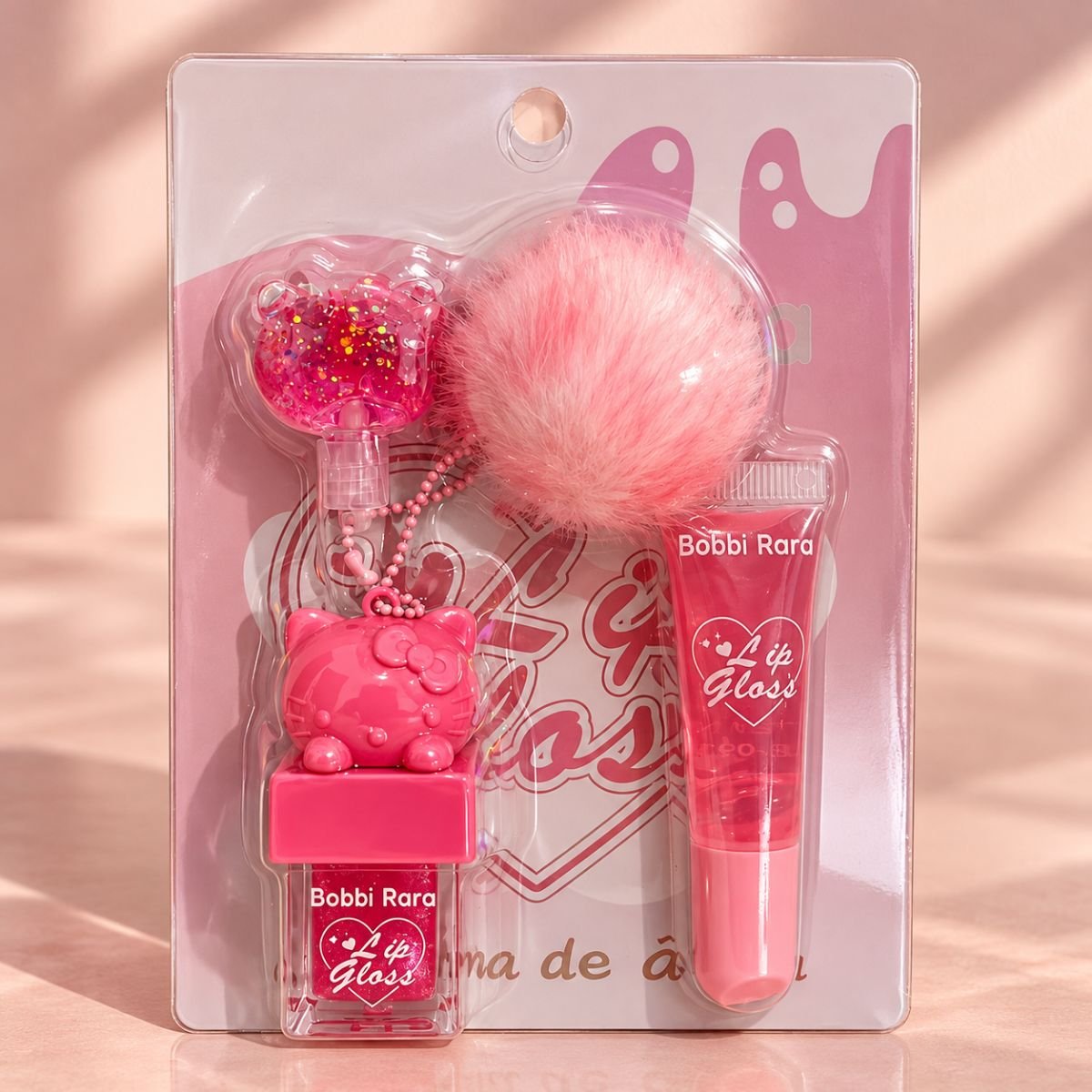 Kit Gloss Hello Kitty - Bobbi Rara - Imagem 3