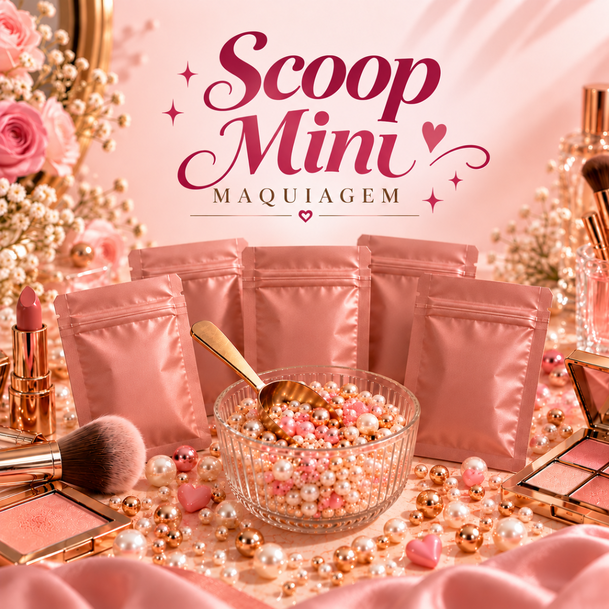 Scoop mini - maquiagem