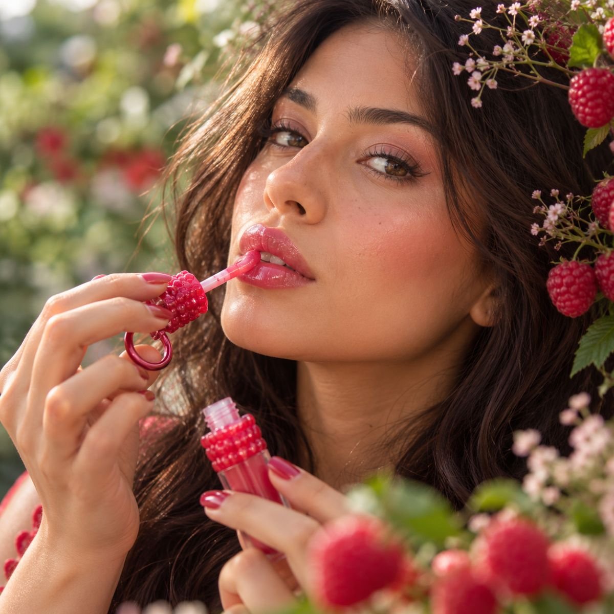 Gloss Labial Fran By Franciny Ehlke com Mosquetão Fran Boesa Vermelho - Imagem 2